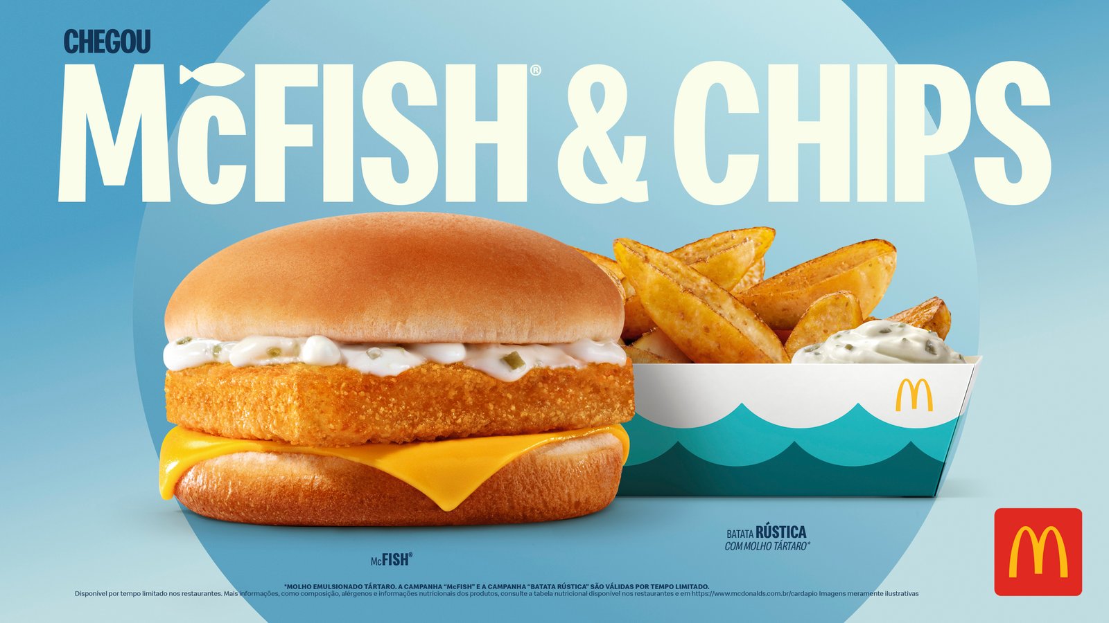 Key visual alternativo da campanha Duo Speak McFish